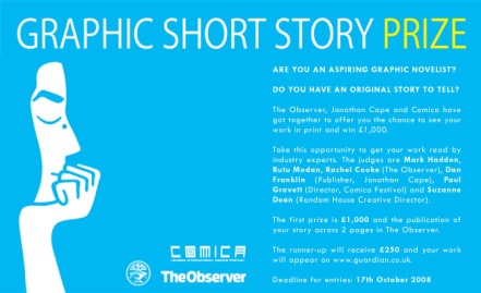 Jonathan Cape / The Observer graphic short story competition