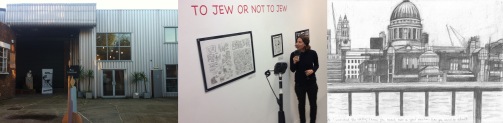 Exterior of Space Station 65 gallery / Ariel Schrag discusses her work / excerpt from The Book of Sarah by Sarah Lightman